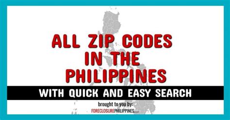 ZIP Codes Philippines (Quick Search and PDF download .